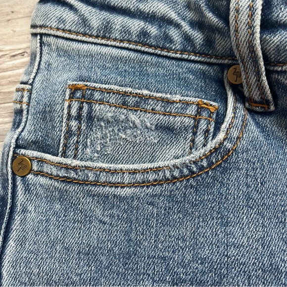 New! Free People x Sandrine Rose distressed high rise skinny Jeans 16032 - Picture 7 of 16